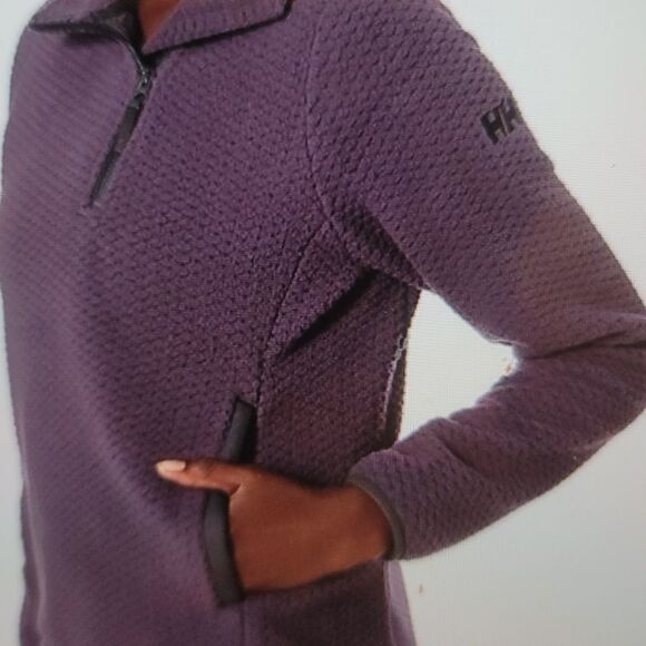 Helly hansen women's Lyra 1/2 zip  fleece jacket size medium - Picture 2 of 11